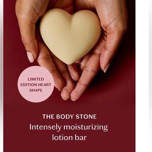 The Body Stone Heart-Shaped Lotion Bar
